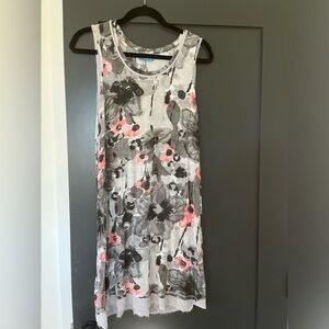 Pink, grey, and black Simply Vera Wang tank dress size Large